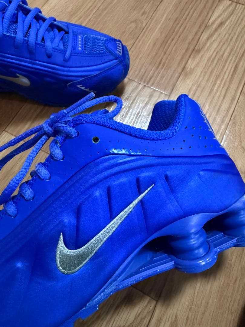 靴 NIKE SHOX Racer blue 23cm