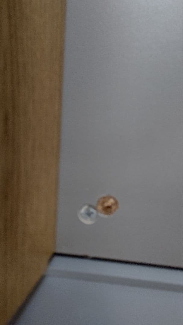 木製キッチンカウンター 収納ボックス付き