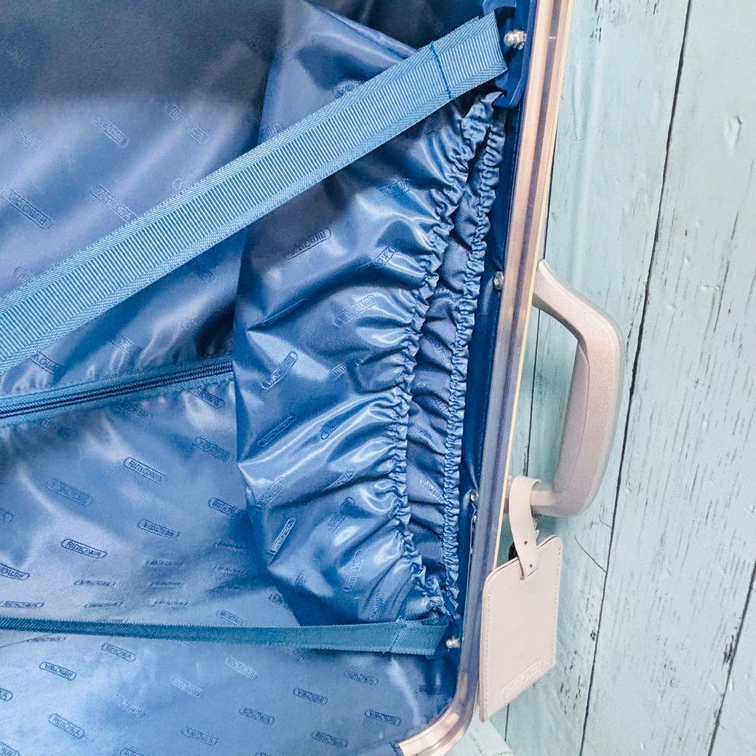 リモワ　RIMOWA トパーズ　TOPAS 104L 4輪　青ロゴ　93277