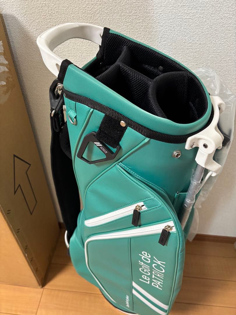 パトリック PATRICK ターコイズ スタンドキャディバッグ 2024