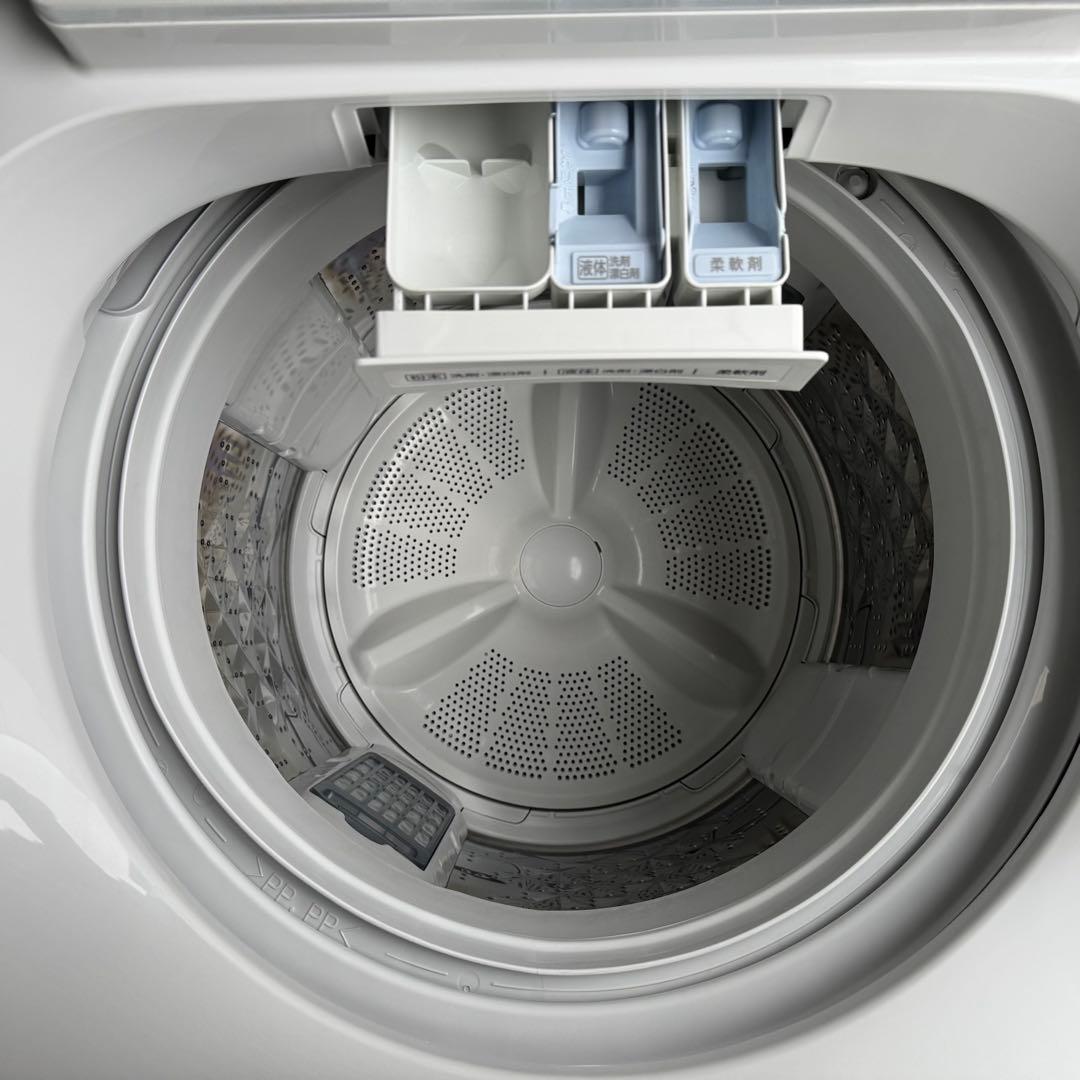 日本製★C7528★2022年製美品★パナソニック　洗濯機　8KG インバーター