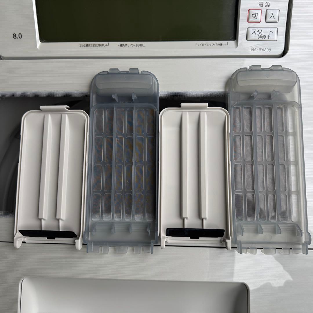 日本製★C7528★2022年製美品★パナソニック　洗濯機　8KG インバーター