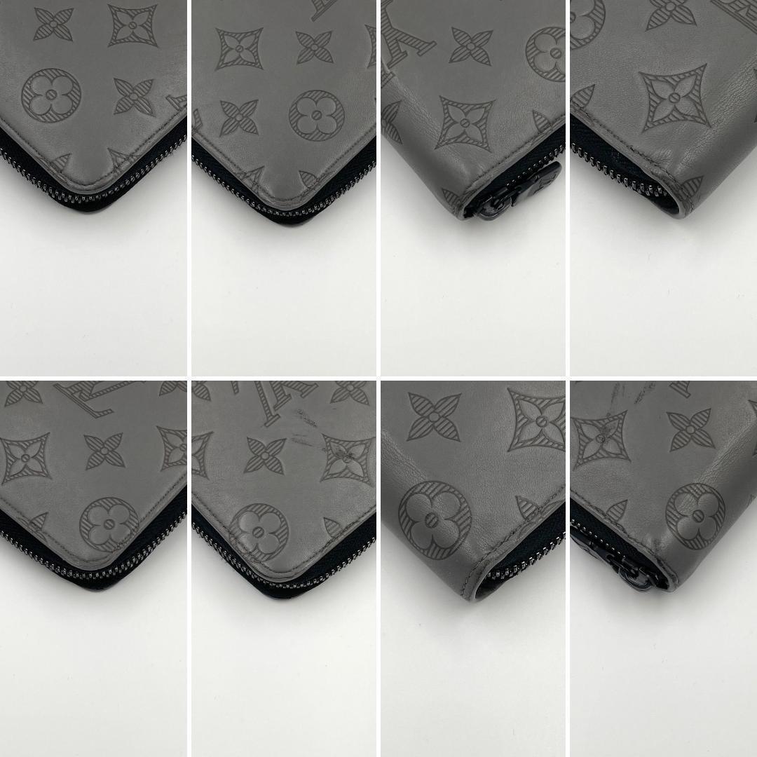 ルイヴィトン 長財布 シャドウ ジッピーウォレット ヴェルティカル 1210