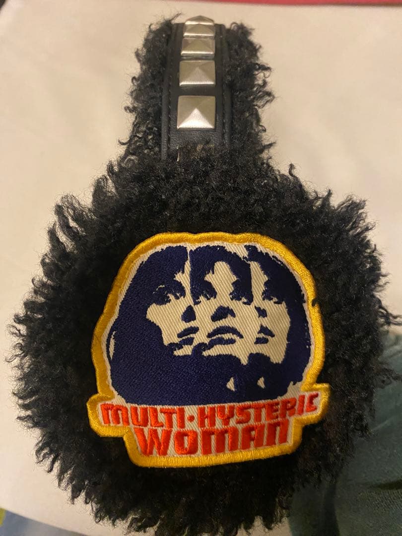 ヒステリックグラマーのイヤーマフ　ブラック