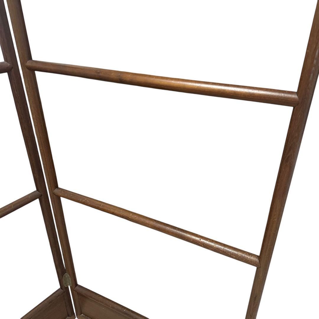 稀少 古道具 当時物 無垢材 木製 衣紋掛け 衣桁 着物掛け 和服 昭和