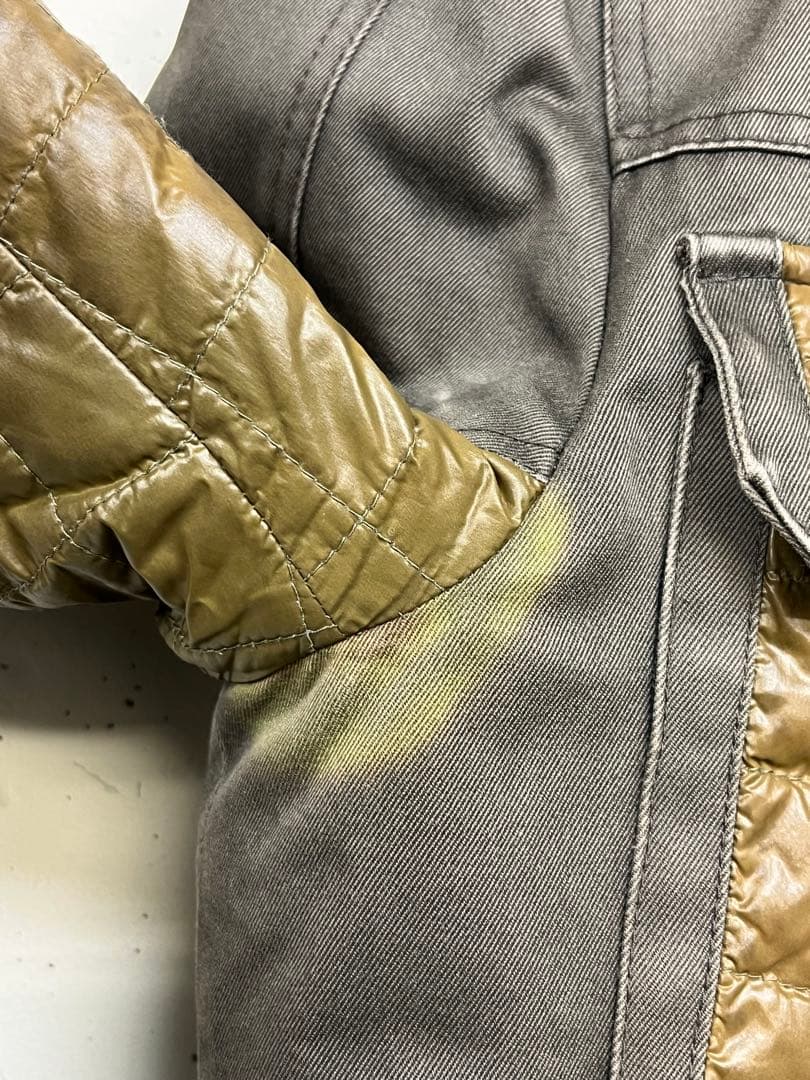 DOLCE & GABBANA 襟ボア ジャケット D&G 48 イタリー製