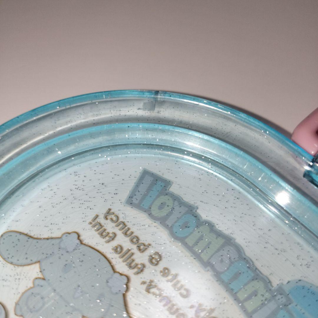 シナモンロール　水色　二段式お弁当箱　サンリオ　昭和平成レトロ　レア　希少