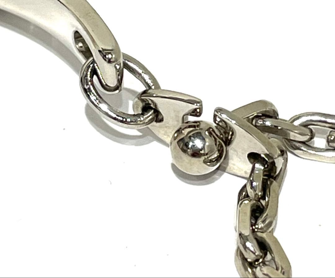 HERMES エルメス フィルー グローブホルダー シルバー 箱付き