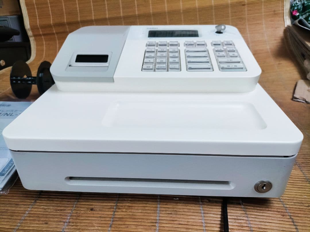 カシオレジスター　SE-G1　中古品　人気機種感熱紙　送料無料　360078