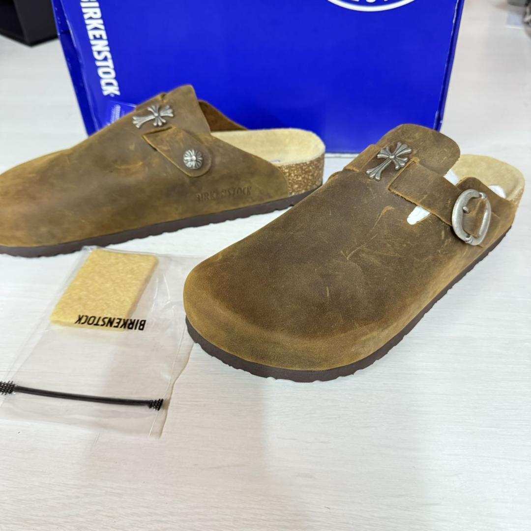 クロムハーツ × ビルケンシュトック コラボ ボストン サンダル