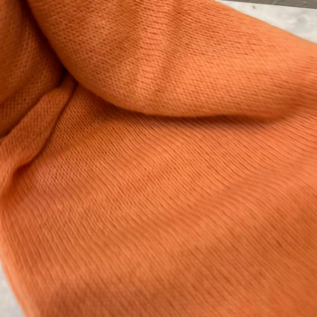 malo カシミヤ マフラー オレンジ
