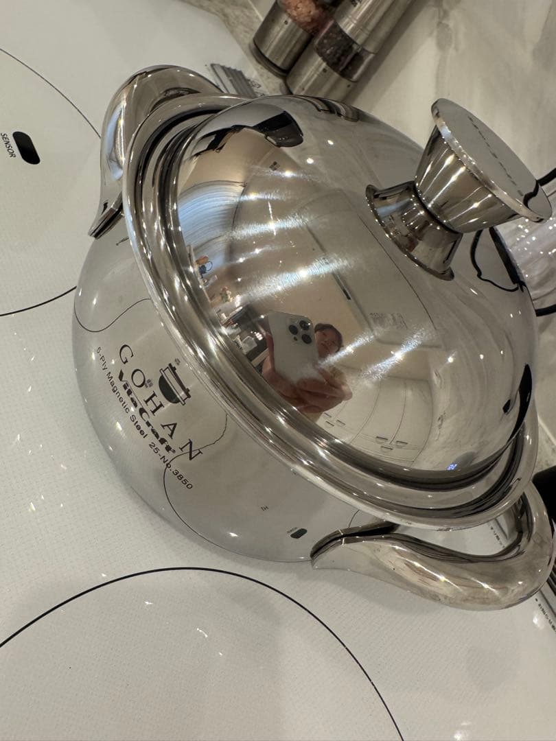 ほぼ未使用　ビタクラフト　ご飯鍋　3850 ステンレス