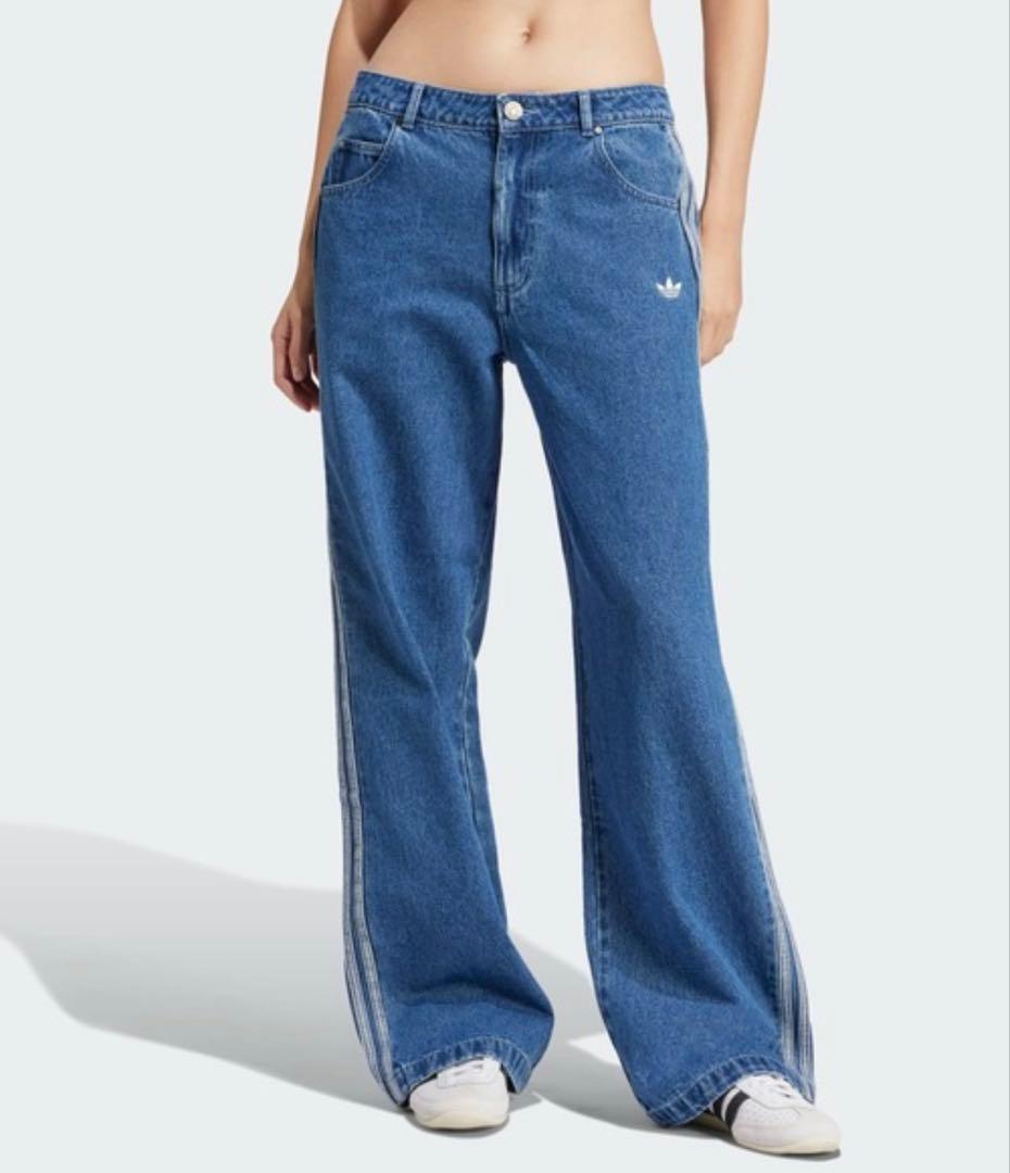 デニム スリーストライプス トラックパンツ アディダス オリジナルス 25