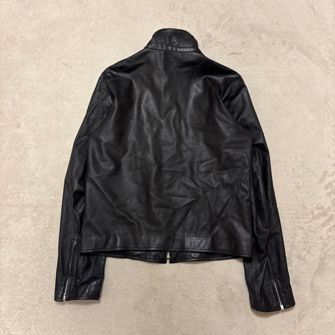ジャケット・アウター 00s yohji yamamoto lamb lether jacket