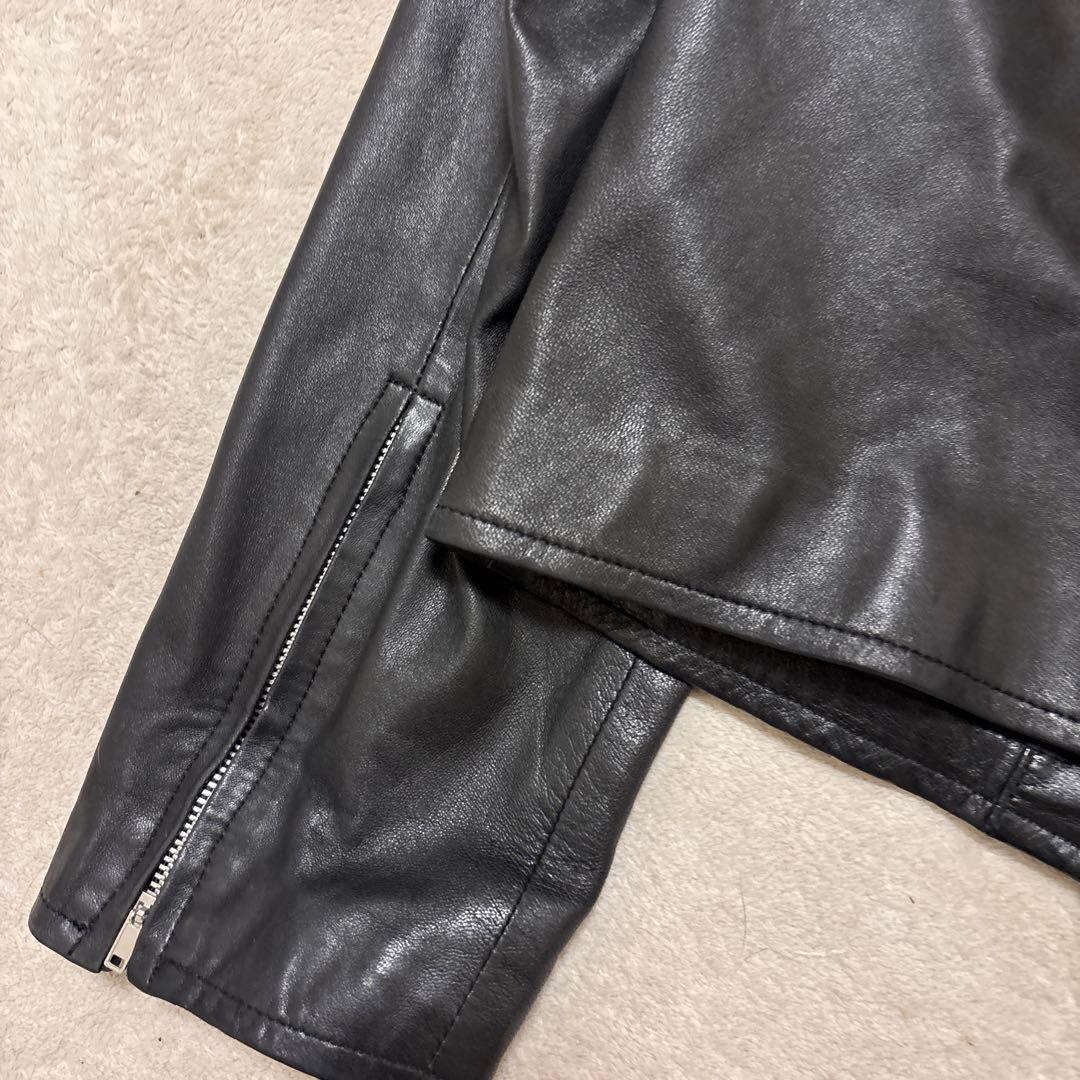 ジャケット・アウター 00s yohji yamamoto lamb lether jacket