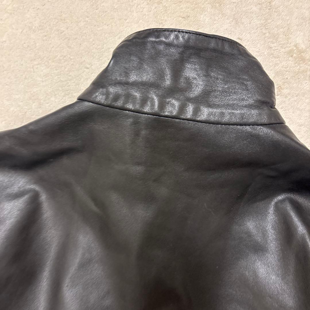 ジャケット・アウター 00s yohji yamamoto lamb lether jacket