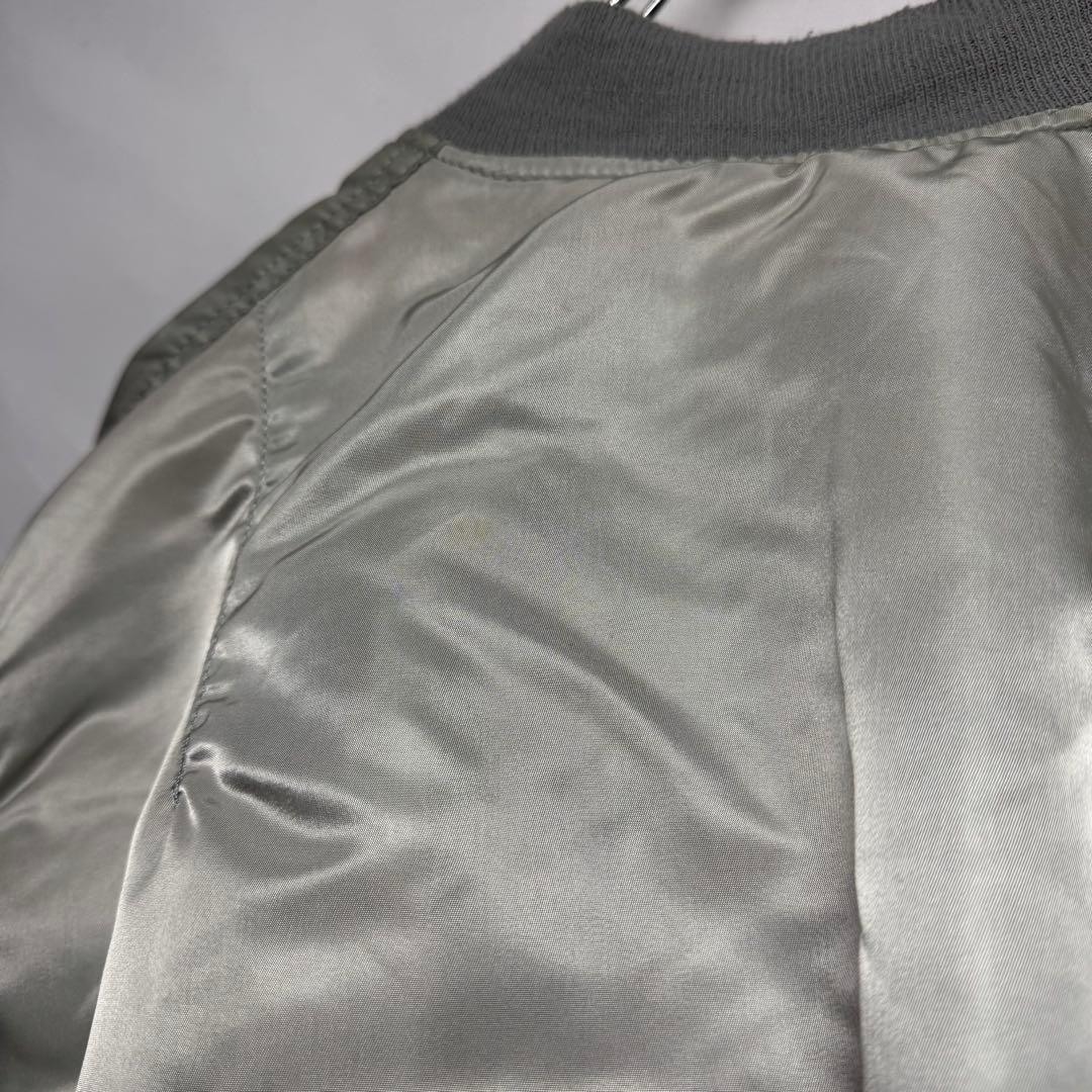 alpha made in USA MA-1 silver シルバー　20