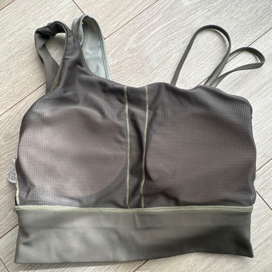 LAVA SUKALA ecoアシンメトリーブラトップ&レギンス 上下セットS