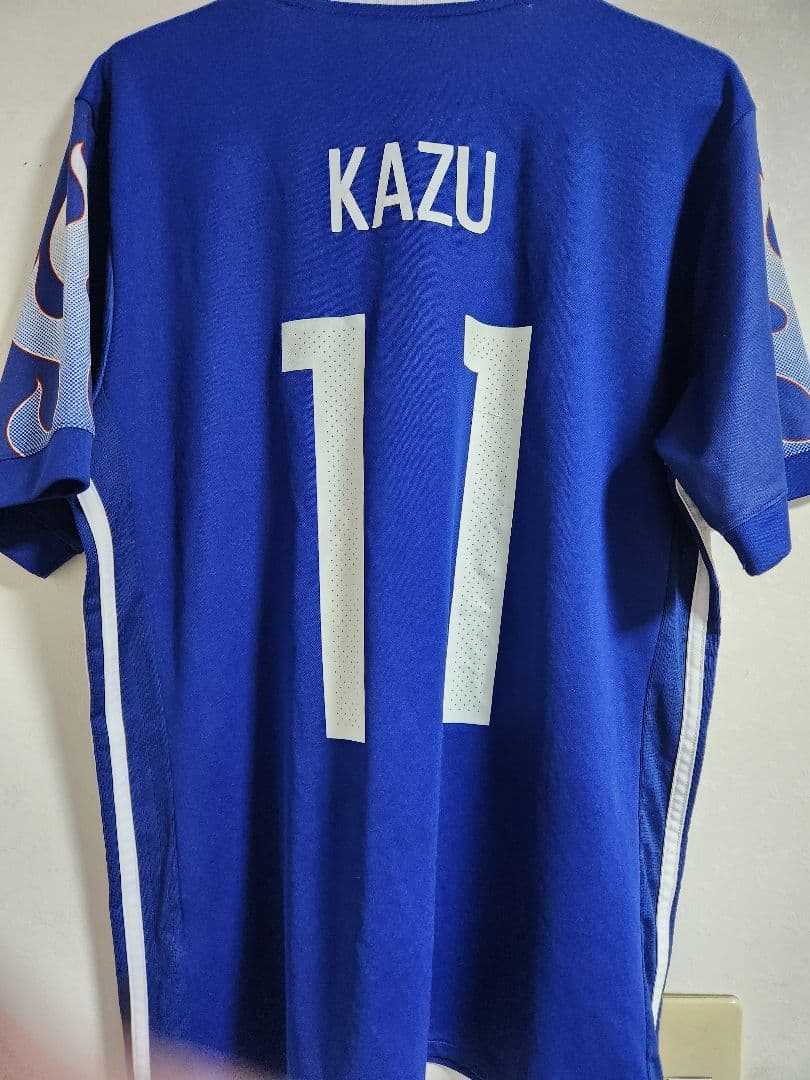 三浦知良　日本代表　メモリアルユニフォーム　KAZU　11