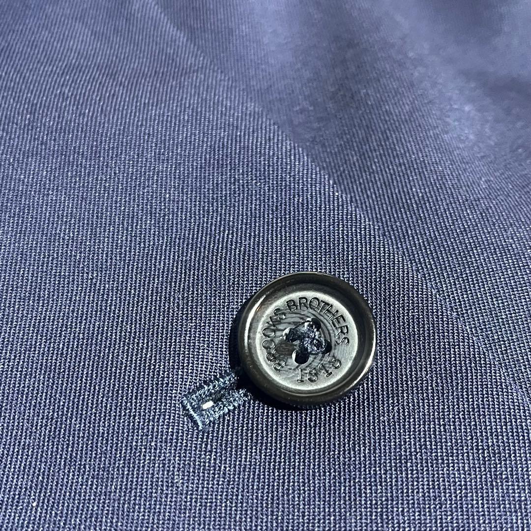 【高級・極美品】ブルックスブラザーズ ネイビースーツ イタリア生地
