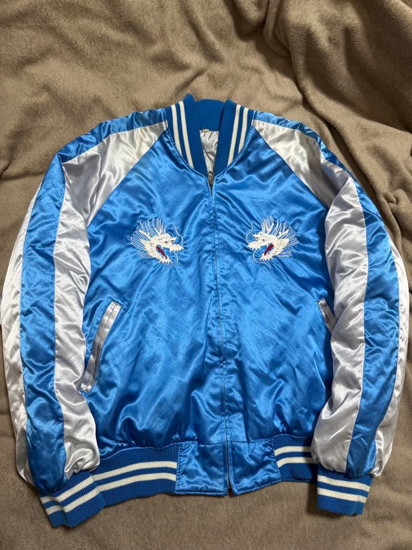 vintage 90s プリンス商会 横須賀 龍 日本限定版 スカジャン