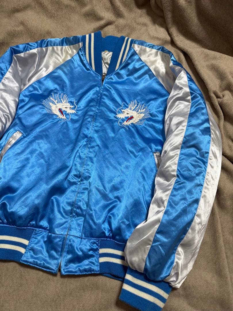 vintage 90s プリンス商会 横須賀 龍 日本限定版 スカジャン