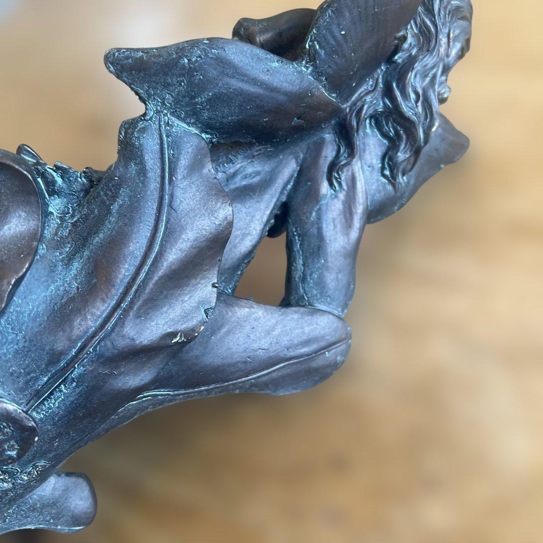 英国 Garden樹脂製 妖精の夢像ガーデンオーナメント