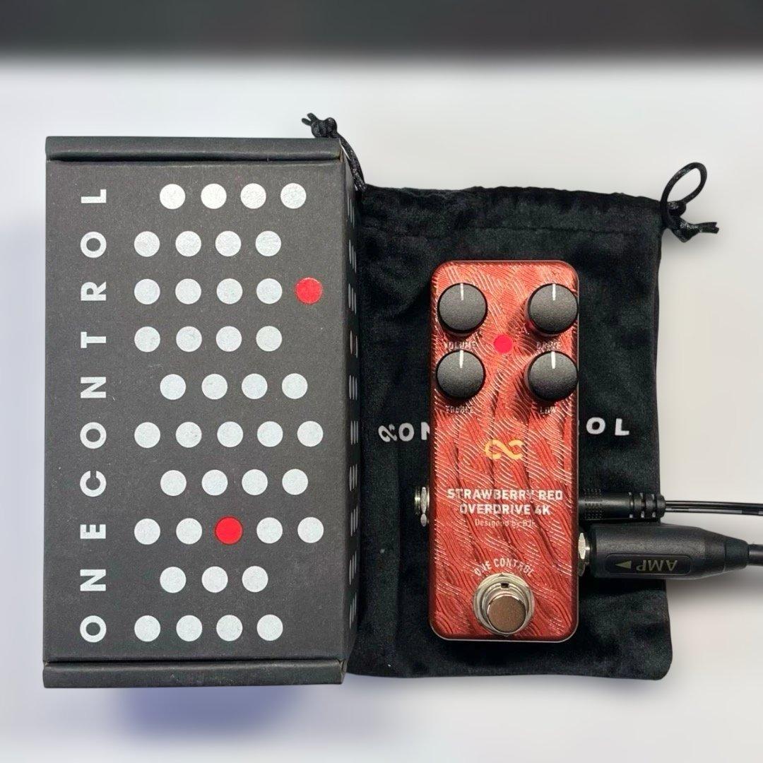 ギター ONE CONTROL Strawberry Red Overdrive 4K