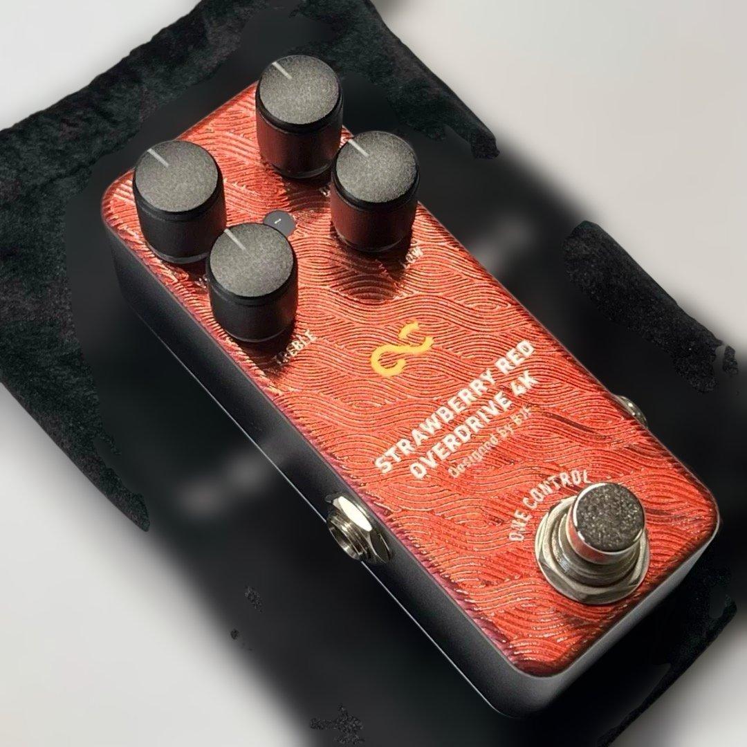 ギター ONE CONTROL Strawberry Red Overdrive 4K