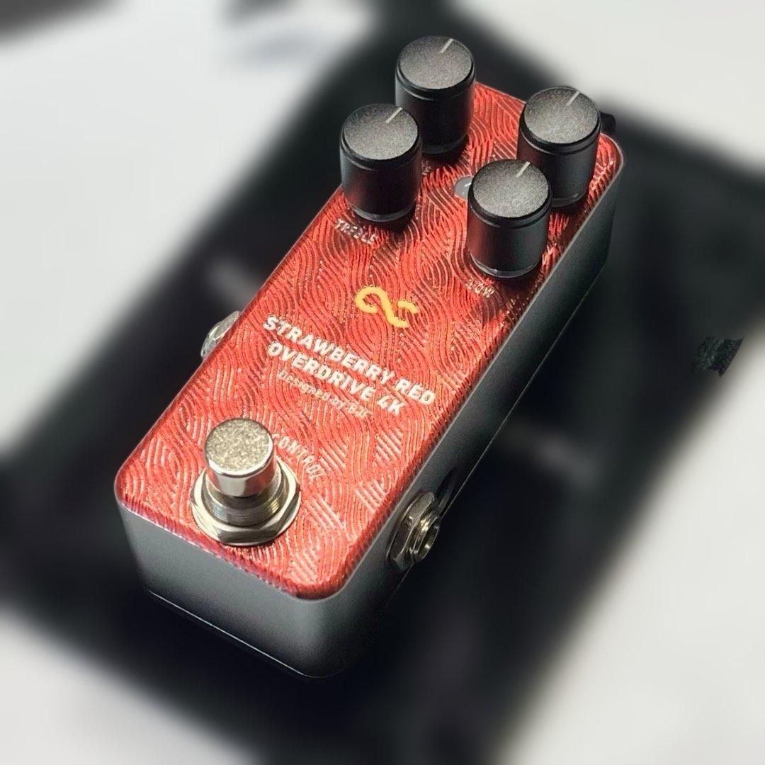 ギター ONE CONTROL Strawberry Red Overdrive 4K