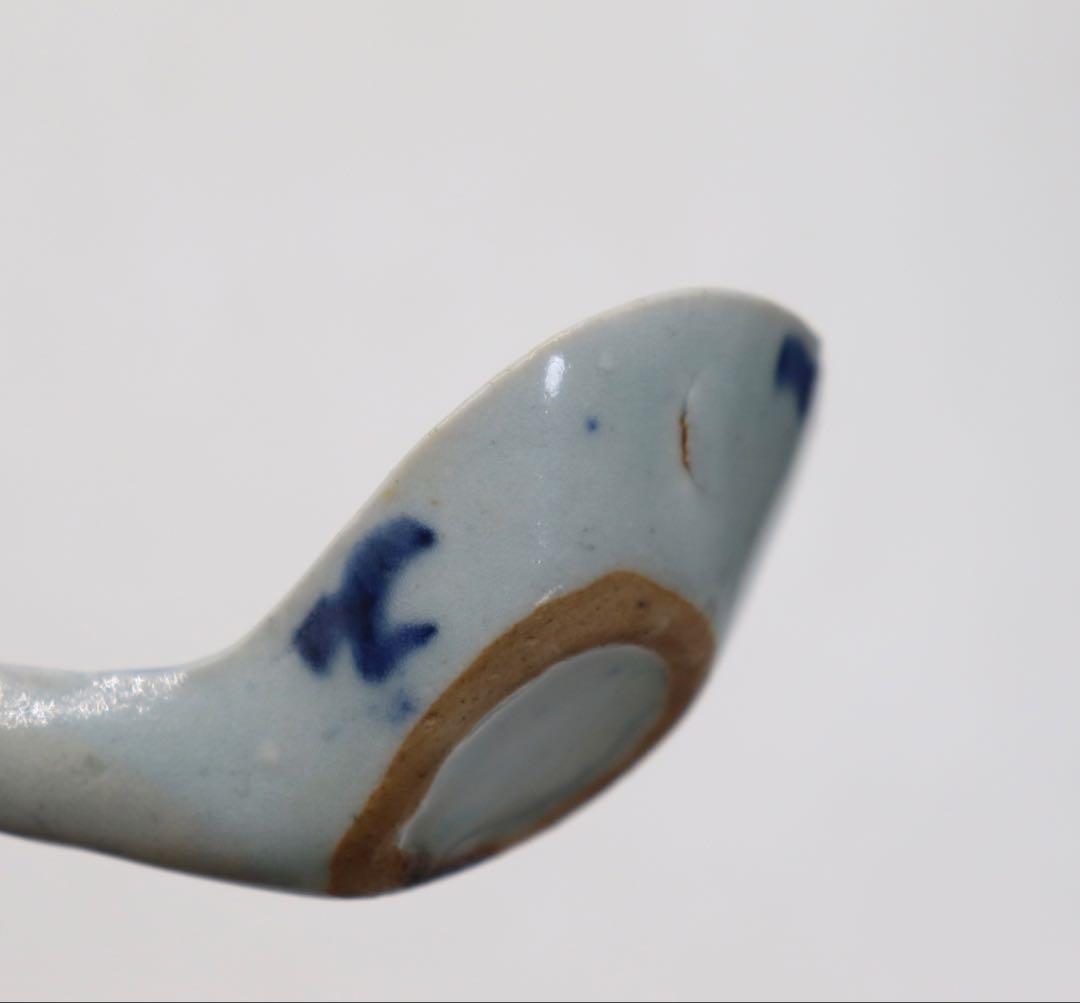 中国　明時代　清時代　小皿　小杯　レンゲ3点まとめ　アンティーク　送料込み901