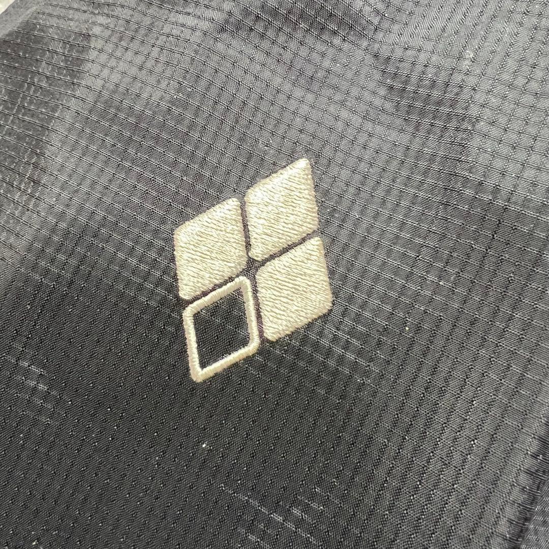 極美品　モンベル　マウンテンパーカー　フード　黒　M アウトドア　メンズ　登山