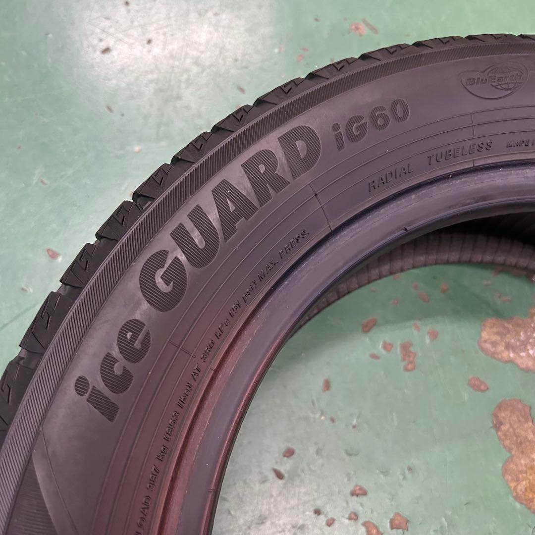 中古スタッドレス165/60R14ヨコハマアイスガード4本セット　エブリィなど