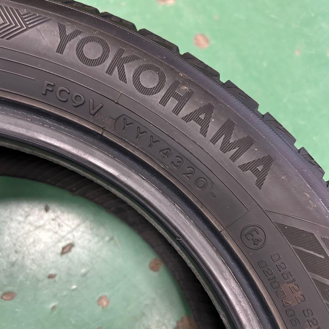 中古スタッドレス165/60R14ヨコハマアイスガード4本セット　エブリィなど