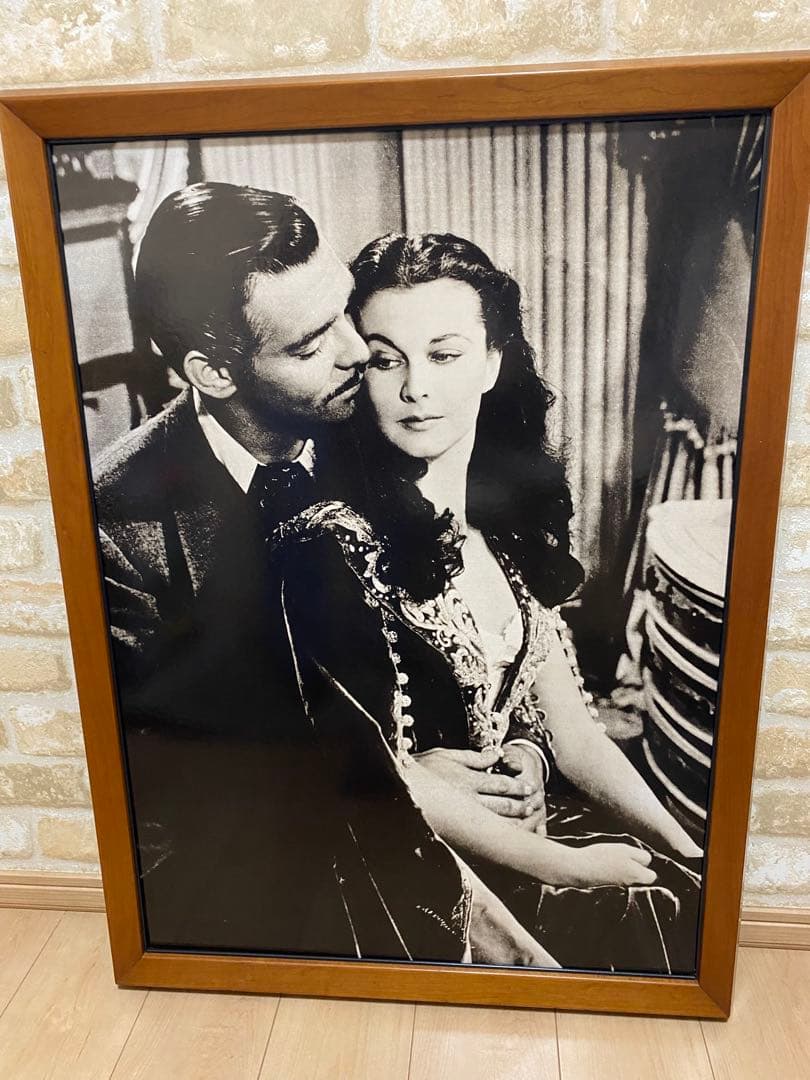 映画『風と共に去りぬ』陶板焼成アート 大型額装 ヴィンテージ