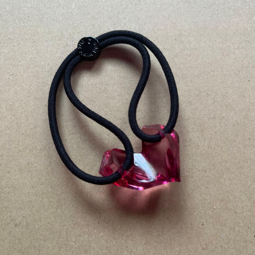 THE HAIR BAR TOKYO ハートジェムポニー　ウィズスタッズ　ピンク