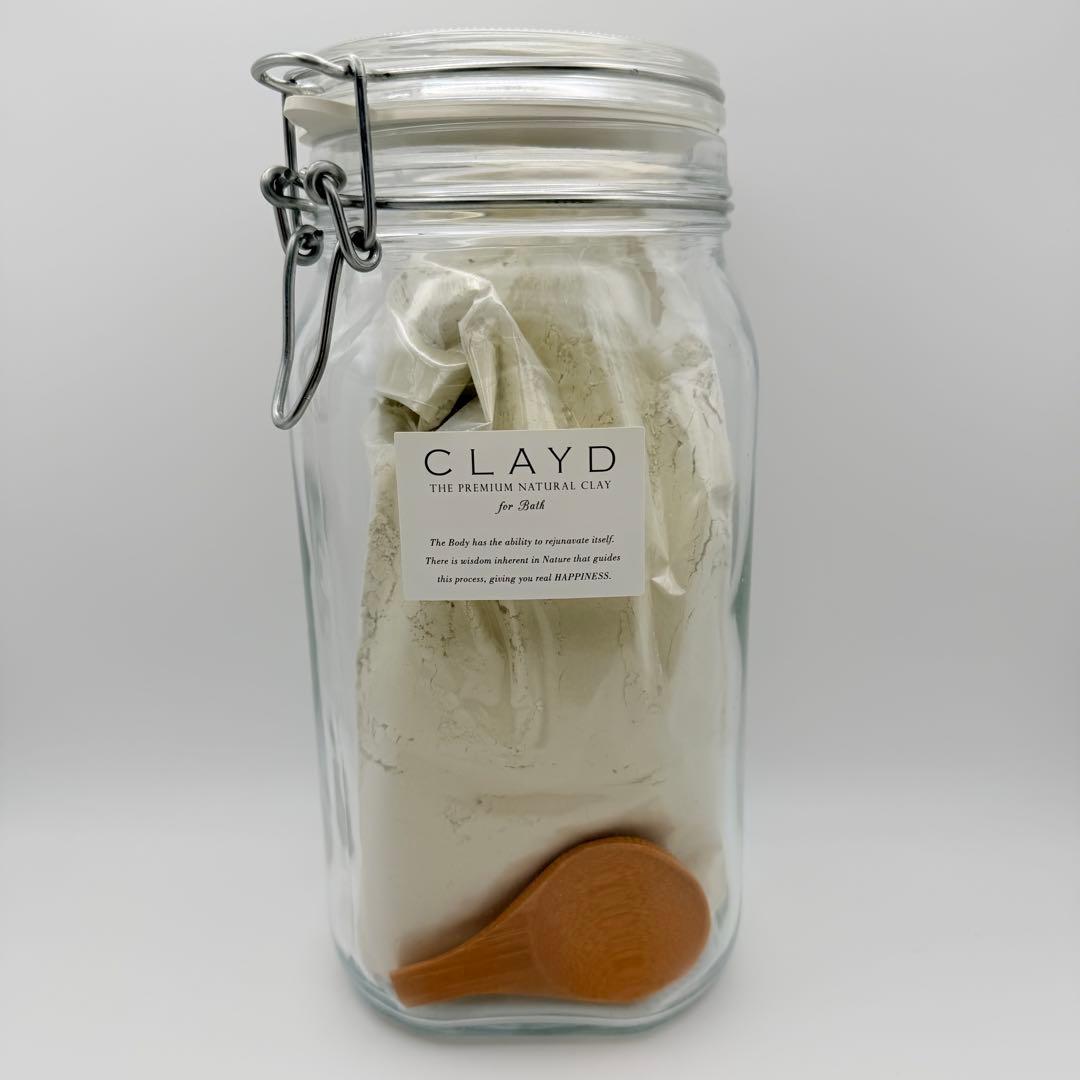 【未開封】 CLAYD for Bath キャニスターセット 1kg 天然クレイ