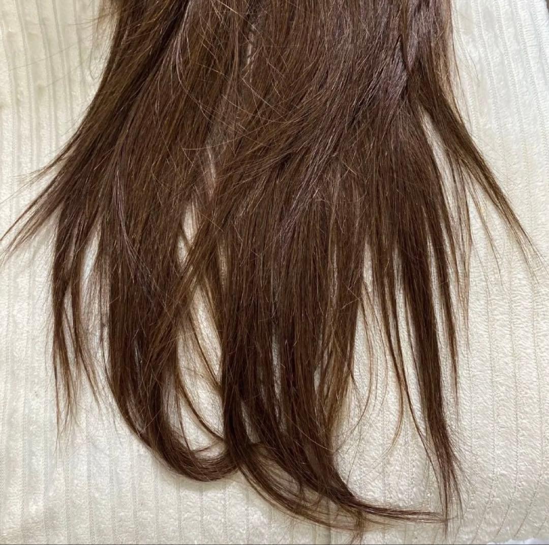 J*1様 【専門店でお譲り頂きました】フルウィッグ人毛100%ロングストレート