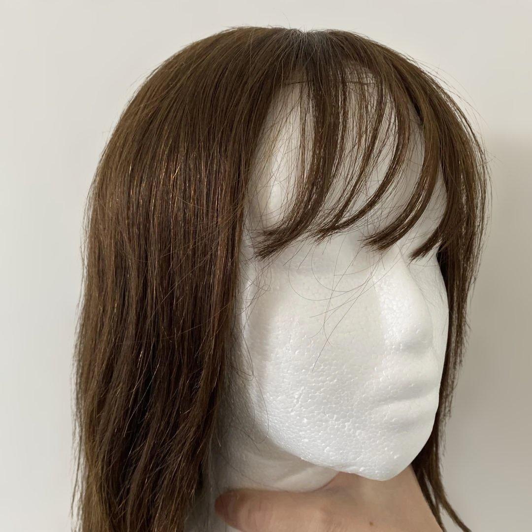 J*1様 【専門店でお譲り頂きました】フルウィッグ人毛100%ロングストレート