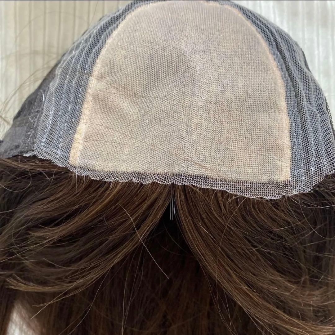 J*1様 【専門店でお譲り頂きました】フルウィッグ人毛100%ロングストレート