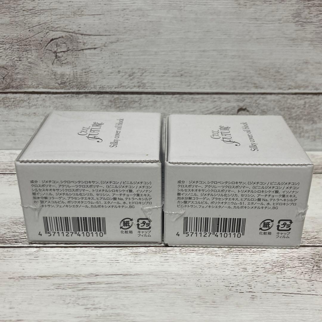 【新品未使用】２個セット シルキーカバーオイルブロック 28g アプロス