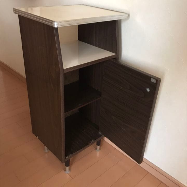 電話台　昭和レトロ　棚