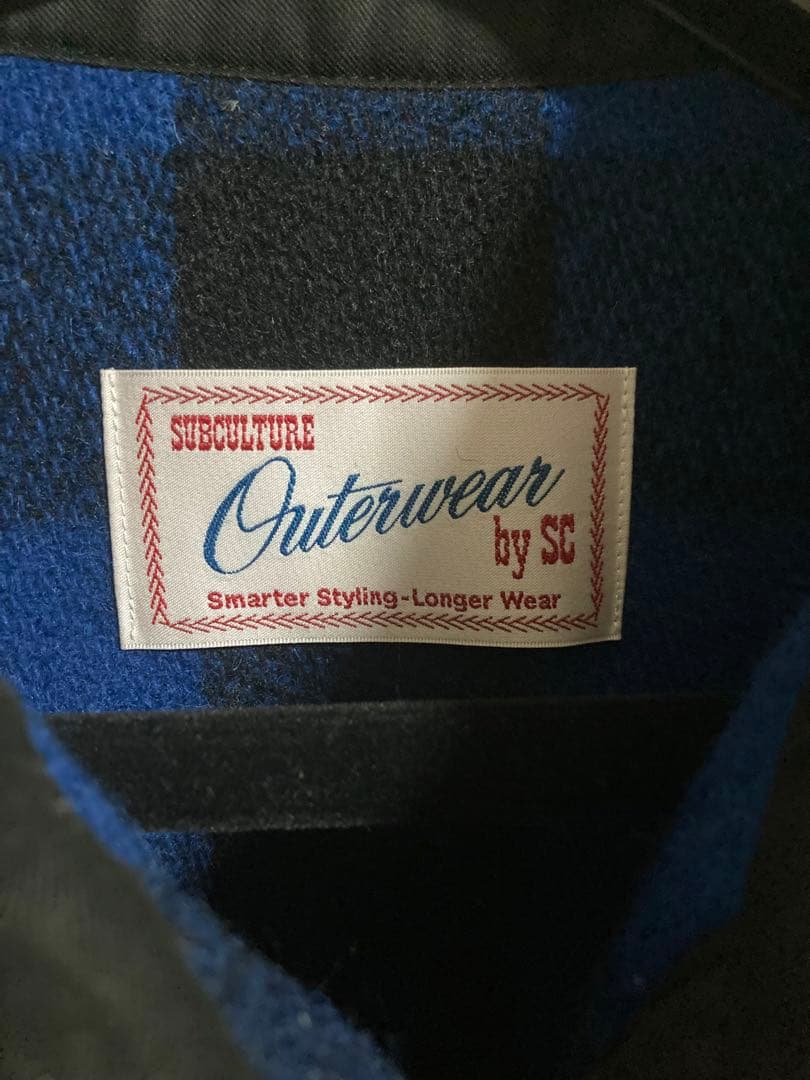 ジャケット・アウター SC Subculture BUFFALO CHECK JACKET size1
