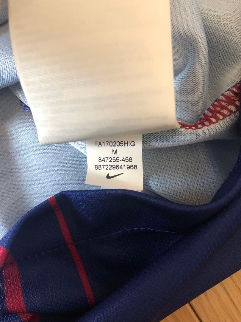 【未使用タグ付き】17/18 バルセロナ　メッシ　楽天　ユニフォーム