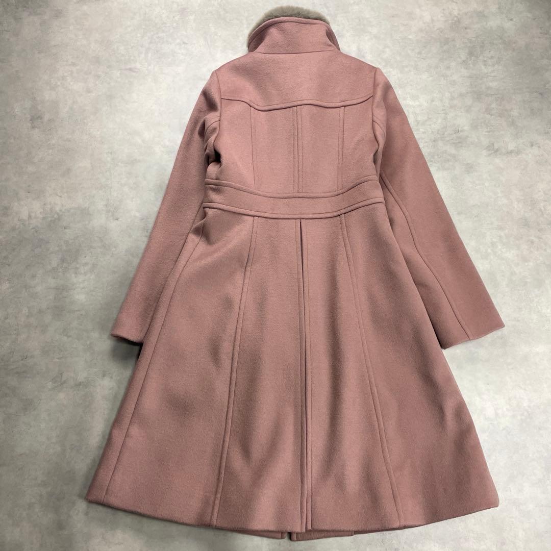 極美品　ブルーレーベルクレストブリッジ スタンドカラーコート　ピンク