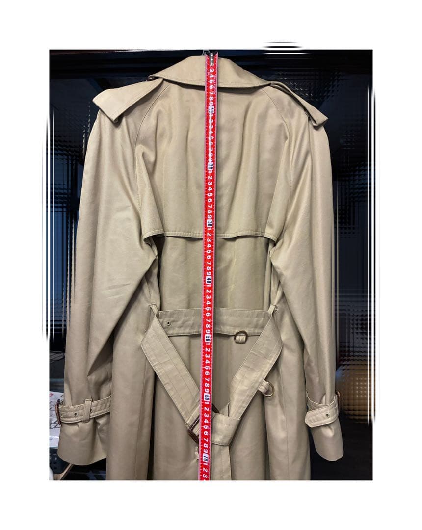 値下げ!美品✨アクアスキュータム Aqua5トレンチコート チェックライナー付き