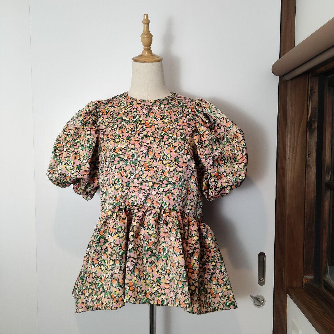 TSURU by MARIKO OIKAWA フラワー柄 チュニック ブラウス