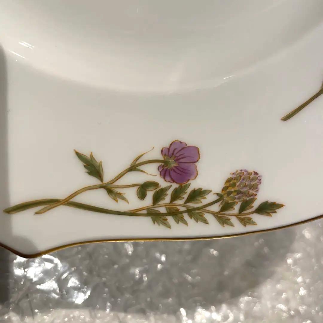 マイセン フローラ ヴェレンシュピール　プレート19cm 2客　ケーキ皿