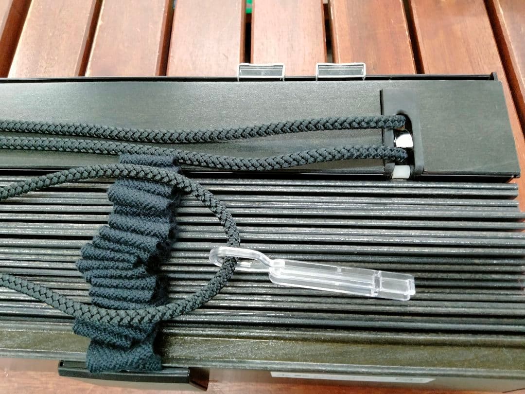 ウッドブラインド◆タチカワブラインド◆幅126cm◆右操作(O-2412BL2)