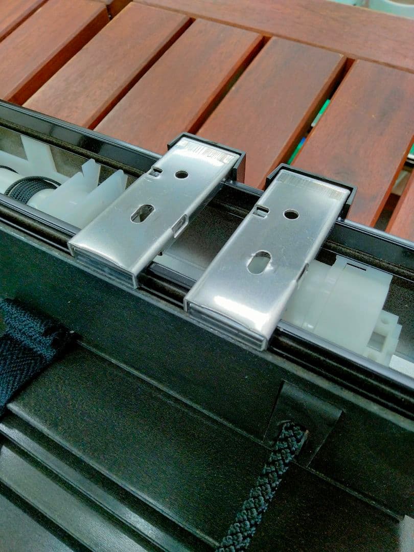 ウッドブラインド◆タチカワブラインド◆幅126cm◆右操作(O-2412BL2)